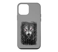 Carcasa para iPhone 12 Mini Oficial Spiral Forest Wolf Gothic Fantasy