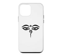 Carcasa para iPhone 12 Mini Ojos de Buda Compasión Budismo Meditación Zen Religión