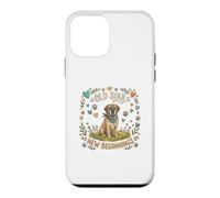Carcasa para iPhone 12 Mini Old Soul New Beginnings Mastiff Cute Rescue Dog