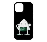 Carcasa para iPhone 12 Mini Onigiri Muestra el Signo de la Paz