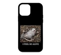 Carcasa para iPhone 12 Mini Opossum I Feel So Alive Playing Dead Humor irónico sarcástico