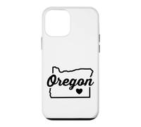 Carcasa para iPhone 12 Mini Oregon State Outline Vintage Love America Home