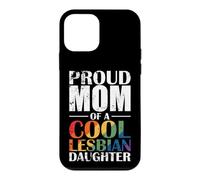 Carcasa para iPhone 12 Mini Orgullosa mamá de una Fresca Lesbiana Hija