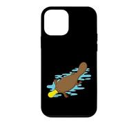 Carcasa para iPhone 12 Mini Ornitorrinco Australiano en Agua de un Bosque