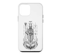 Carcasa para iPhone 12 Mini Osiris Afterlife King Antiguo Egipto Monocromo Mito Arte