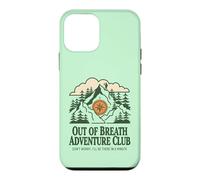 Carcasa para iPhone 12 Mini out of Breath Adventure Club No te Preocupes Caminante Camping Lover