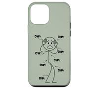 Carcasa para iPhone 12 Mini OW OW Stick Character Figure Humor Chronic Pain Awareness