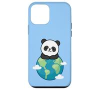 Carcasa para iPhone 12 Mini Panda Madre Tierra Día Divertido para Amante del Planeta Ambiente