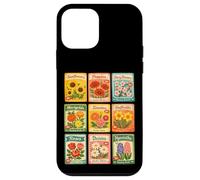 Carcasa para iPhone 12 Mini Paquete de Semillas de Flores Vintage Botanical Florist Gardener
