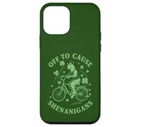 Carcasa para iPhone 12 Mini para causar travesuras egipcias MAU Cat St Patricks Day