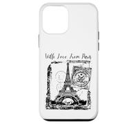 Carcasa para iPhone 12 Mini Paris with Love from Paris France French Postcard