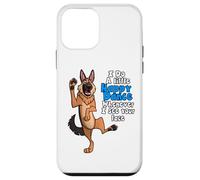 Carcasa para iPhone 12 Mini Pastor alemán Feliz Danza Perro Cita