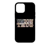Carcasa para iPhone 12 Mini Patriotic Retro USA American Flag Union Rep Union Thug