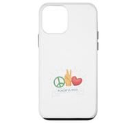 Carcasa para iPhone 12 Mini Peaceful Soul Peace Sign Hand Gesture Love Graphic Nature