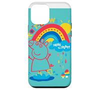 Carcasa para iPhone 12 Mini Peppa Pig Rainbow