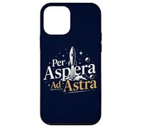 Carcasa para iPhone 12 Mini per Aspera Ad Astra Filosófico para Las Estrellas