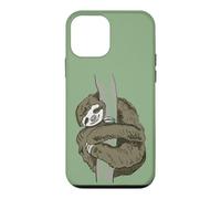 Carcasa para iPhone 12 Mini Perezoso Abrazando Relajado Dormir Adolescente Cansado Perezoso Lento