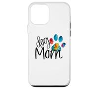 Carcasa para iPhone 12 Mini Perro mamá Cachorro Pistas Cachorro Amor día de la Madre teñido Anudado Mejor Amiga