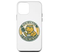 Carcasa para iPhone 12 Mini Pickleball Divertido golpea la Pelota Esperanza para el Mejor Capibara