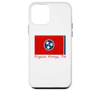 Carcasa para iPhone 12 Mini Pigeon Forge, Recuerdo de la Bandera de Estados Unidos de Tennessee