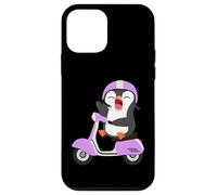 Carcasa para iPhone 12 Mini Pingüino Montar Patin
