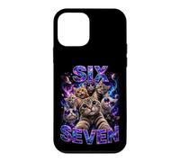 Carcasa para iPhone 12 Mini Pirata de Six Seven Meme Space Galaxy Cute Cats
