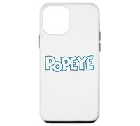 Carcasa para iPhone 12 Mini Popeye The Sailor Man - Cómic Retro con Logotipo de Texto Moderno