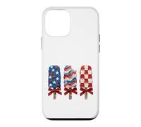 Carcasa para iPhone 12 Mini Popsicle Patriotic Stars Stripes USA
