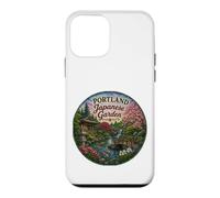 Carcasa para iPhone 12 Mini Portland OR Oregon, Jardín japonés, EE. UU