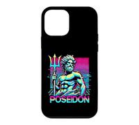 Carcasa para iPhone 12 Mini Poseidón Mitología Griega Antigua Grecia Estilo Vaporwave