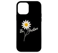 Carcasa para iPhone 12 Mini Positive Floral Daisy Flower, Inspirational, Be Positive