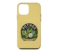 Carcasa para iPhone 12 Mini Pothos Plant Lover Botanical Graphic Design Propietario de Plantas de Interior
