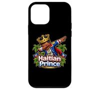 Carcasa para iPhone 12 Mini Príncipe haitiano Dabbing Día de la Bandera de Haití Orgullosos Niños