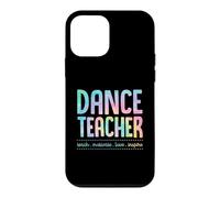 Carcasa para iPhone 12 Mini Profesor de Danza Enseñar Motivar Amor Inspirar Enseñanza Lema