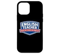 Carcasa para iPhone 12 Mini Profesor de inglés Porque los Profesores de matemáticas Necesitan héroes Demasiado Divertidos