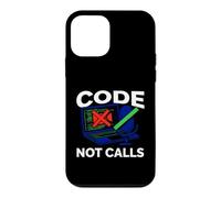 Carcasa para iPhone 12 Mini Programmer Code Not Calls Introvert Developer