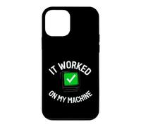 Carcasa para iPhone 12 Mini Programmer It Worked On My Machine Coding Joke