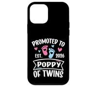 Carcasa para iPhone 12 Mini Promocionado a Poppy of Twins EST 2026 Revelación de género del bebé