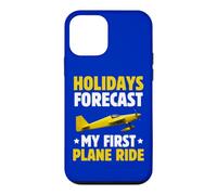 Carcasa para iPhone 12 Mini Pronóstico de Vacaciones Mi Primer Viaje en avión Primera Vez Volando