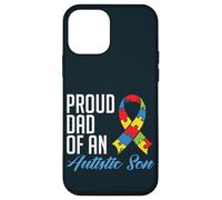 Carcasa para iPhone 12 Mini Proud Dad of An Autistic Son - Autism Awareness Padre Hijo