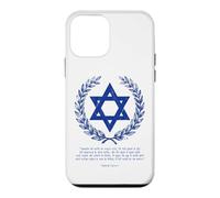 Carcasa para iPhone 12 Mini Psalms 122:6-9 Star of David Israel Bible Verse Hindi