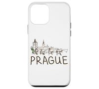 Carcasa para iPhone 12 Mini Puente de Praga Chequia Viaje Souvenir Historic City Gift