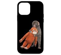 Carcasa para iPhone 12 Mini Punch The Monkey Meme X Ape Cute Punch Monkey Baby Meme