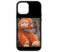 Carcasa para iPhone 12 Mini Punch The Monkey Meme X Ape Cute Punch Monkey Baby Meme