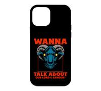 Carcasa para iPhone 12 Mini ¿Quieres Hablar de Nuestro Señor? Satanic Goat Baphomet