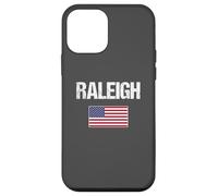Carcasa para iPhone 12 Mini Raleigh Carolina Norte USA Bandera Estados Unidos América