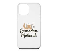 Carcasa para iPhone 12 Mini Ramadán Mubarak Feliz Ayuno Luna Creciente Islámico Musulmán