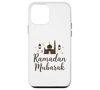 Carcasa para iPhone 12 Mini Ramadán Mubarak Feliz Ayuno Luna Creciente Islámico Musulmán