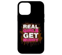 Carcasa para iPhone 12 Mini Real Girls Get Muddy Race - Carrera de Barro