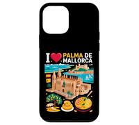 Carcasa para iPhone 12 Mini Recuerdo de Viaje I Love Palma De Mallorca España